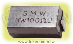電力型繞線塑封電阻器 - (SMW) 系列