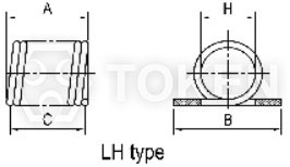 LH-Type 空心彈簧電感 (TCAC)