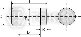 无感高频晶圆 (RFM) 尺寸图