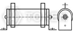 电力功率型电阻组合方式 G - Horizontal mount