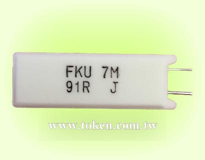 温度热熔断绕线电阻器 (FKU、FRU)