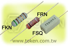 瓷盒水泥熔断保险丝电阻器 - FRN, FKN, FSQ 系列