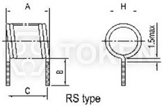 RS-Type Spring Air Inductors (TCAC)
