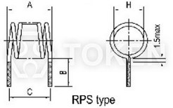 RPS-Type Spring Air Inductors (TCAC)