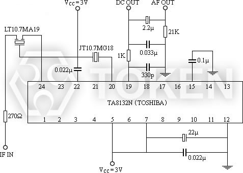 JT10.7MG18 測試電路圖