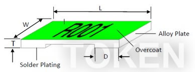 Green 2512 - IR reflow soldering only