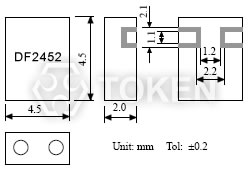 Two Block-Type (DF-C/D) Dimensions