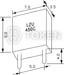 450kHz (LZU) Dimensions