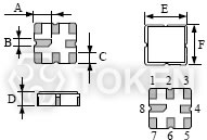 声表面波 (saw-qcc8d.jpg) 尺寸图