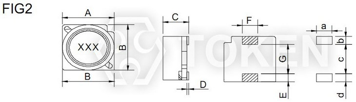 高饱磁功率型 (TPSRH) 尺寸图