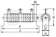 (DQS) Horizontal mount Dimensions