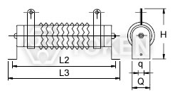 (DQ-B) Horizontal mount