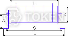 Load Bank Unit (RNW-H) Dimensions