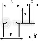 (UPR) Resistor Network Dimensions