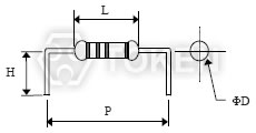 M 型电阻尺寸