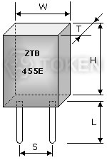 KHz (ZTB) Dimensions