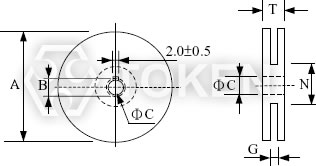 TRCM Reel Dimensions